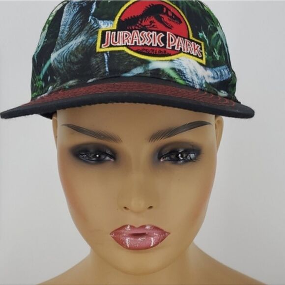 Universal Studios Jurassic Park Snap Back Baseball Cap OSFM - Picture 1 of 8